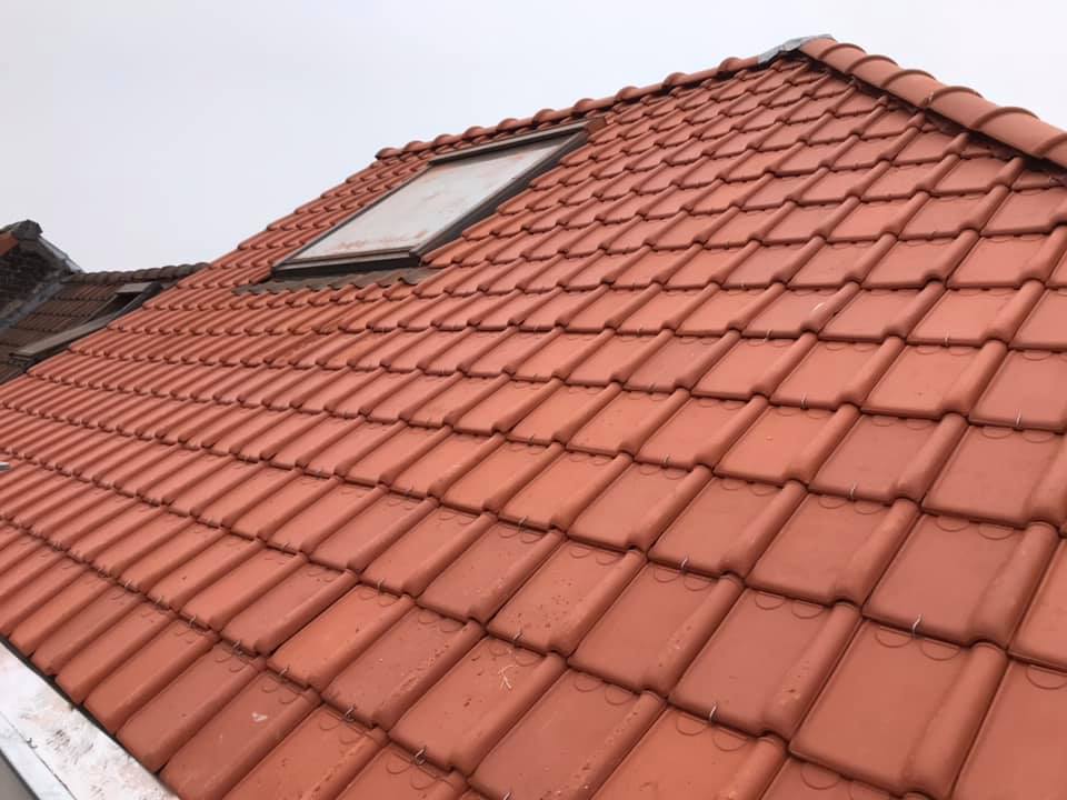 rode dakpannen